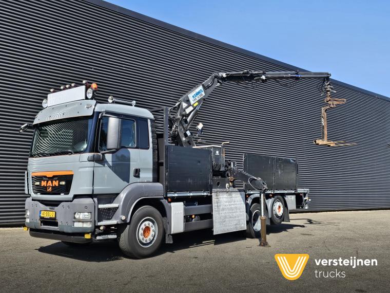 MAN TGS 26.360 / KENNIS ROLLER CRANE/KRAN / 6X2-4 BL